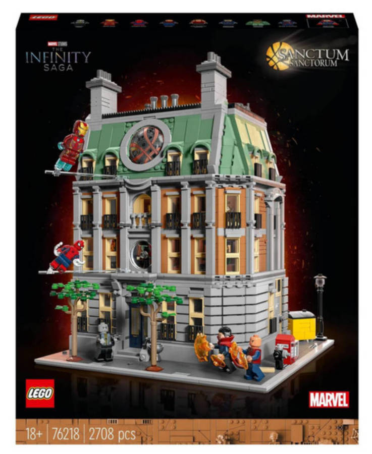 LEGO 76218 Marvel Sanctum Sanctorum (Discontinued by Manufacturer 2022) Collectors Grail