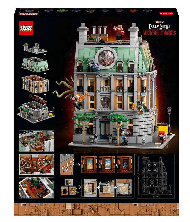LEGO 76218 Marvel Sanctum Sanctorum (Discontinued by Manufacturer 2022) Collectors Grail