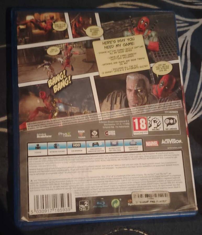 Deadpool PS4