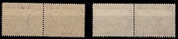 SWA 1937 1½d Extra Value Purple-brown & Deep Purple-brown pairs VF UM