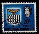 N.Rhodesia 1963 QEII Defin 20/- Top Value VFU