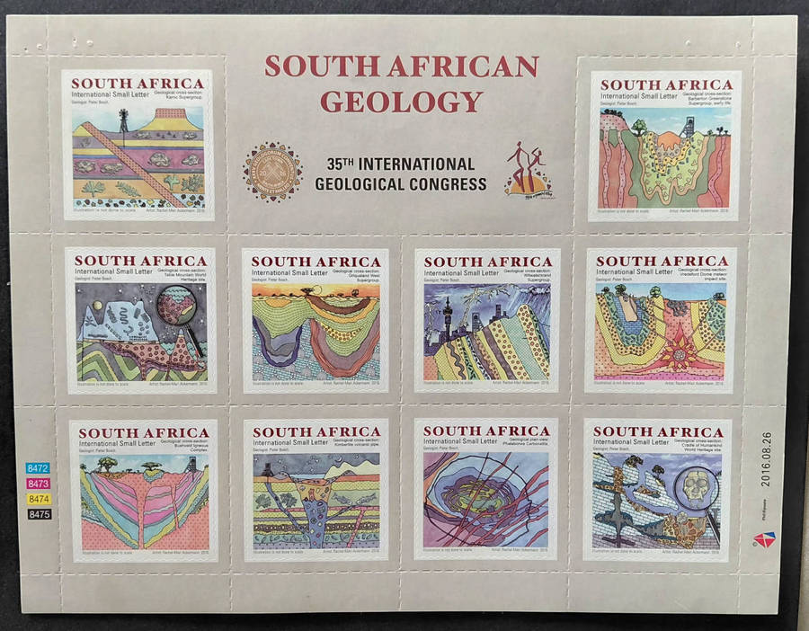 2016 SA Geology M/S  MNH