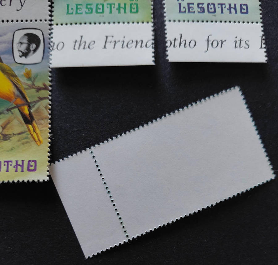 1982 Lesotho MNH bird set of Watermarked stamps