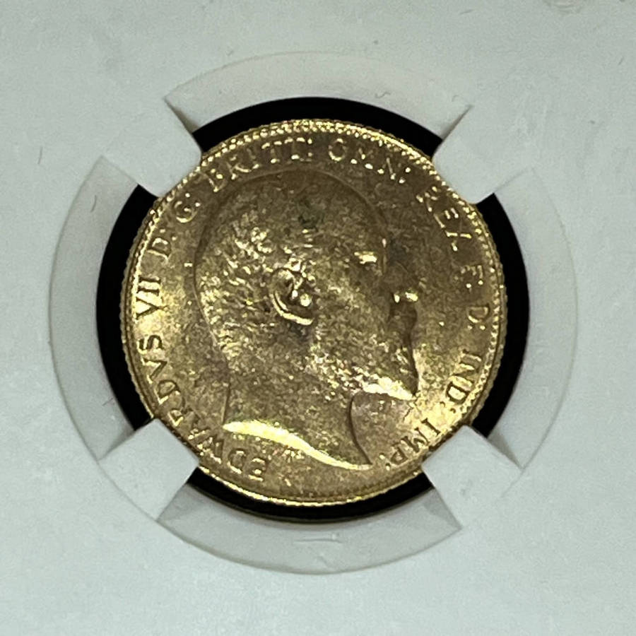 1907 FULL sovereign - gold coin