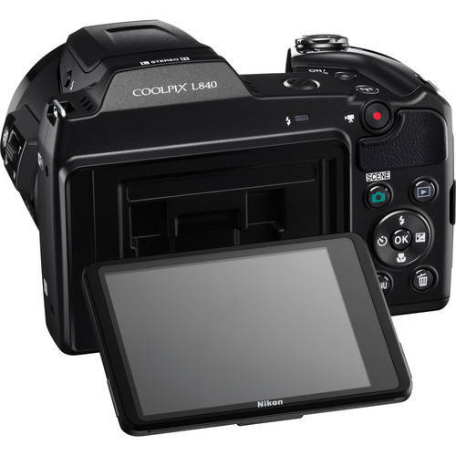 Nikon Coolpix L840 - 16MP - 38x Zoom - Digital Camera