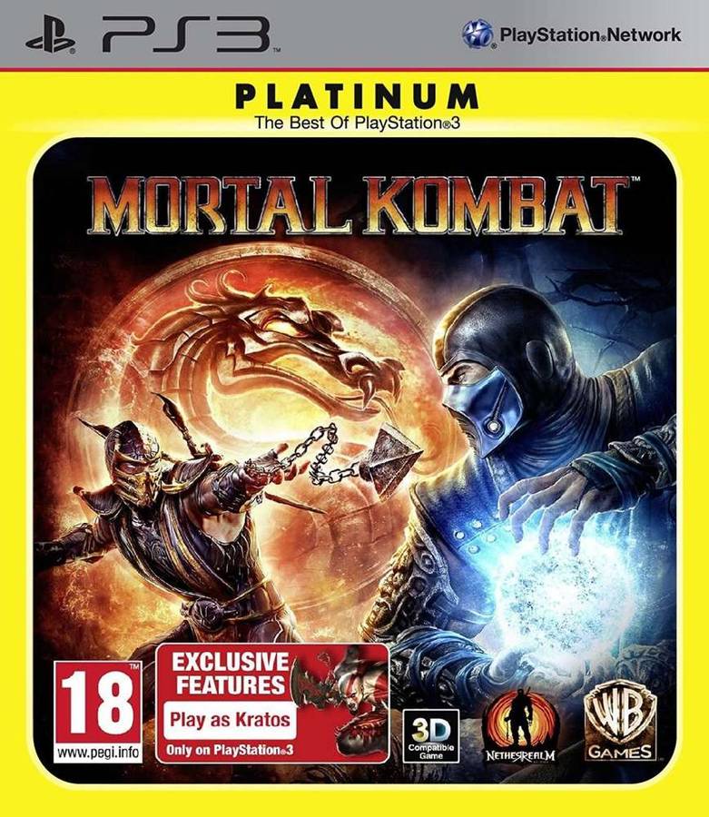 Ps3 Mortal Kombat Platinum