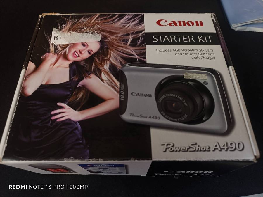 Canon Powershot A490 - 10.3MP - 3.3x Zoom - Digital Camera