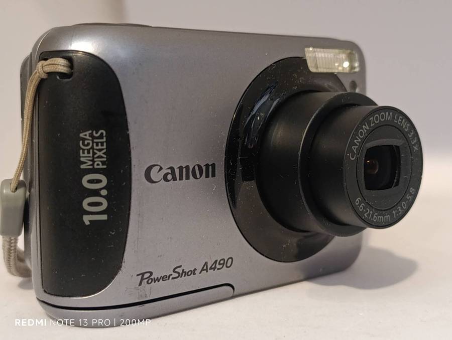 Canon Powershot A490 - 10.3MP - 3.3x Zoom - Digital Camera