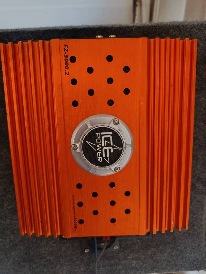 Sound system Combo - Ice Power Amplifier and Audio Fussion Subwoofer