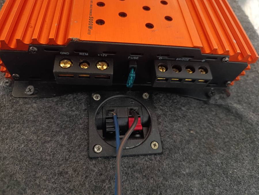 Sound system Combo - Ice Power Amplifier and Audio Fussion Subwoofer