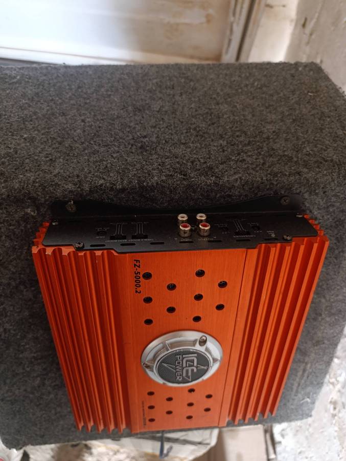 Sound system Combo - Ice Power Amplifier and Audio Fussion Subwoofer