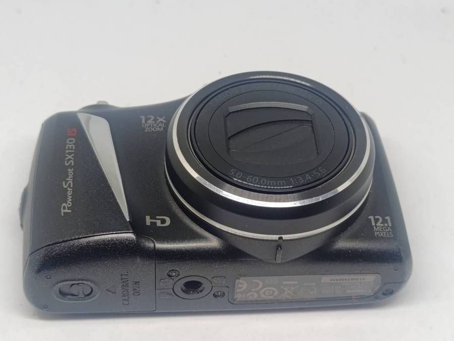 Canon PowerShot SX130iS - 12.1MP - 12x Zoom - Digital Camera