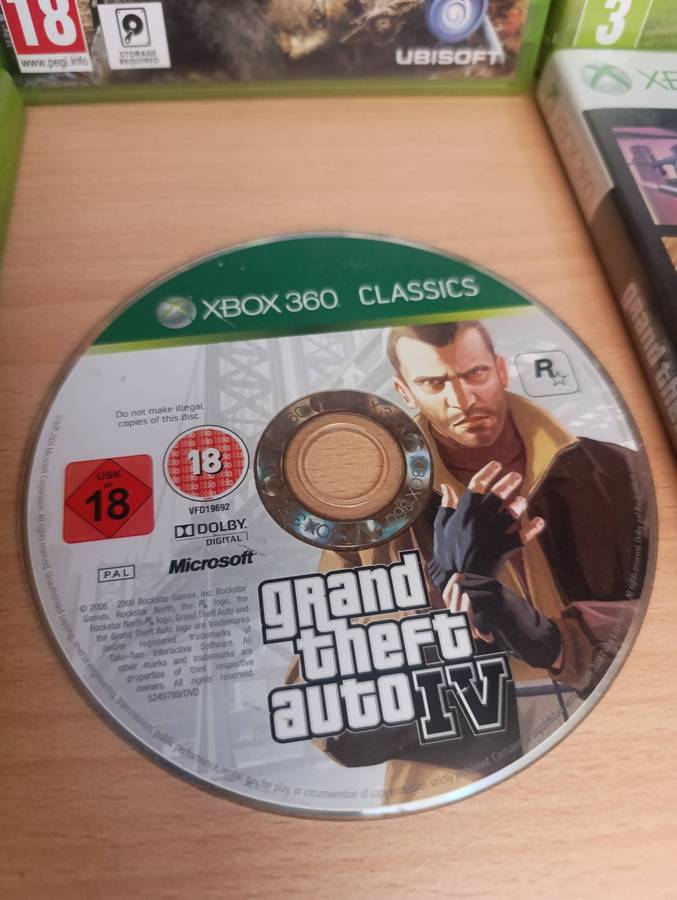 Xbox 360 Game Bundle - Needs cleaning