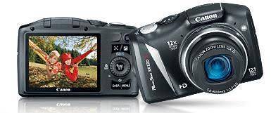 Canon PowerShot SX130iS - 12.1MP - 12x Zoom - Digital Camera