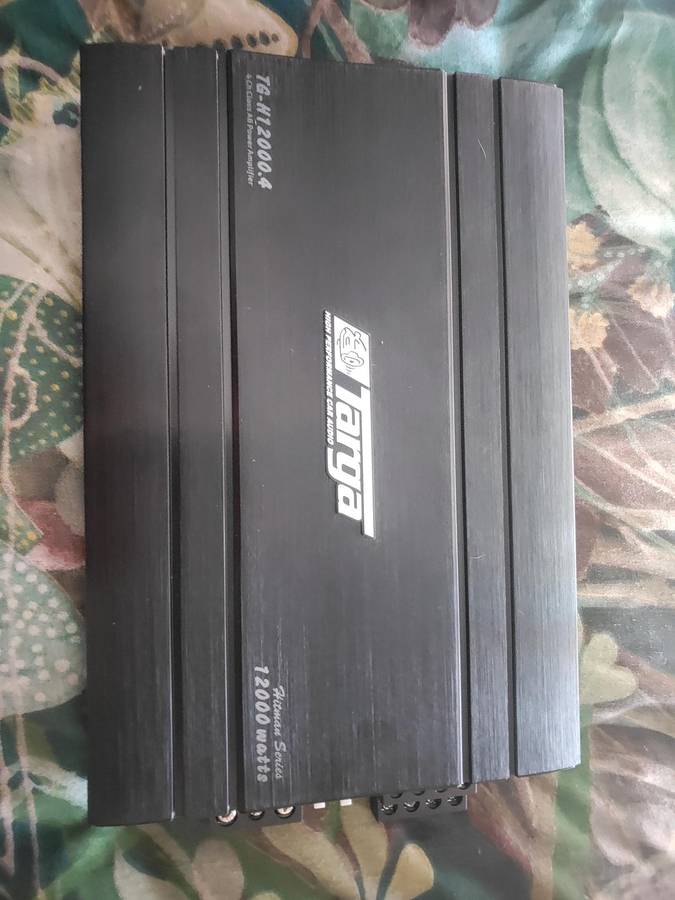 Targa 12,000w 4ch amplifier