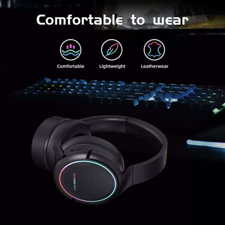 Pro Gaming Headset: Dual Connectivity Noise Cancelling