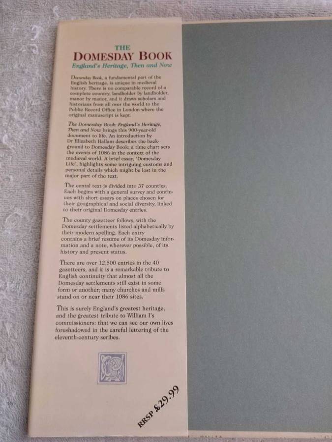 The Domesday Book England's Heritage, Then & Now