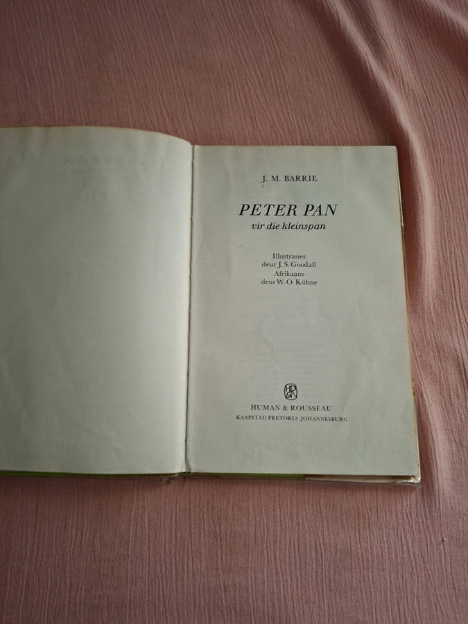 J. M. Barrie Peter Pan vir die kleinspan