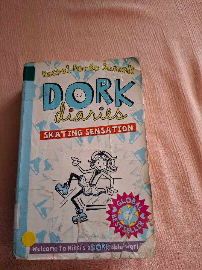 Rachel Renée Russell Dork Diaries Dear Dork, Skating Sensation and Once upon a Dork