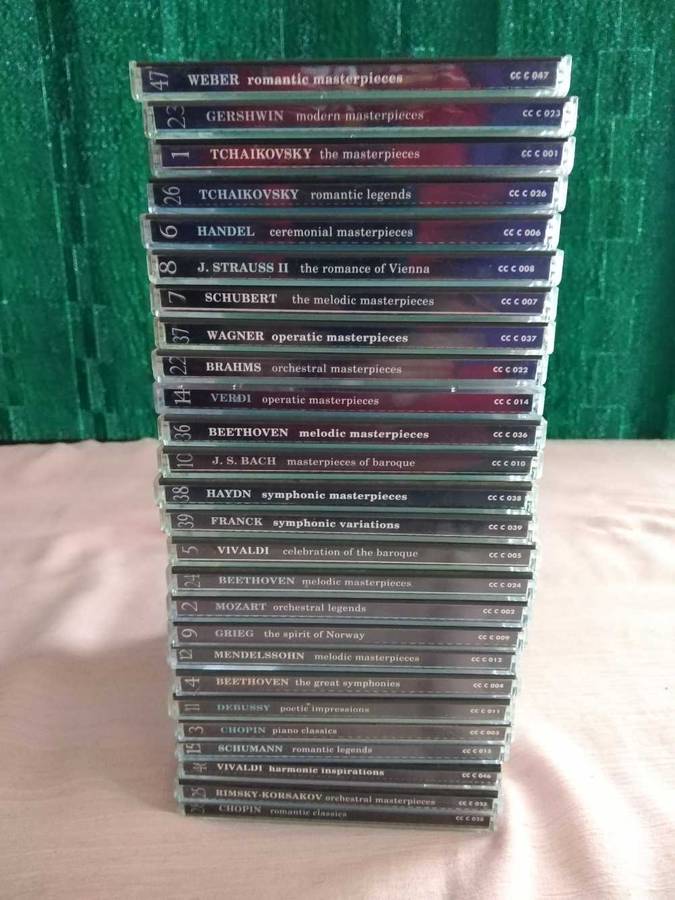 26 Assorted The Classical Collection CDs