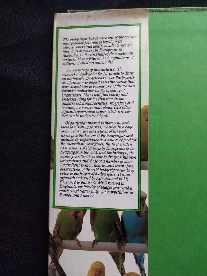 John Scoble The Complete Book of Budgerigars