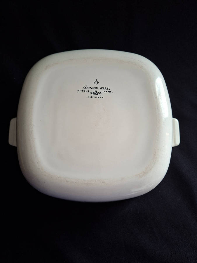 Corning Ware Casserole Dish Blue Cornflower