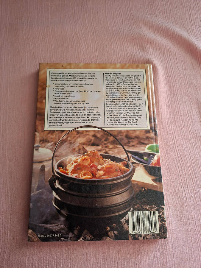 Marty Klinzman Die Suid-Afrikaanse Kookboek vir die Buitelewe
