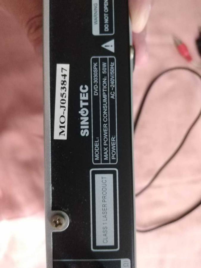 Sinotec dvd player