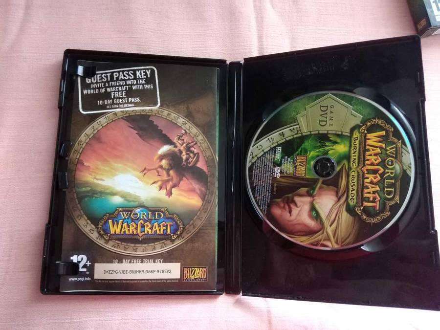 World of WarCraft Teh Burning Crusade PC Game