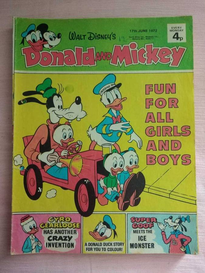 Walt Disney's Donald and Mickey 16 comics