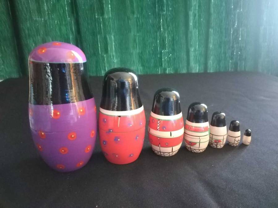 Russian Nesting Dolls 7 Layer