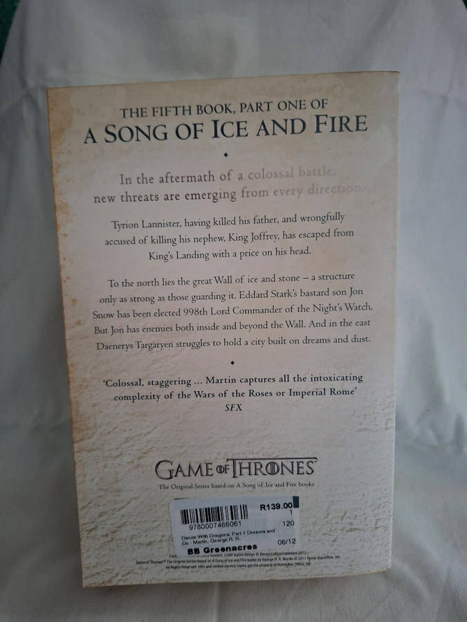 George R.R. Martin A Dance with Dragons 1: Dreams and Dust