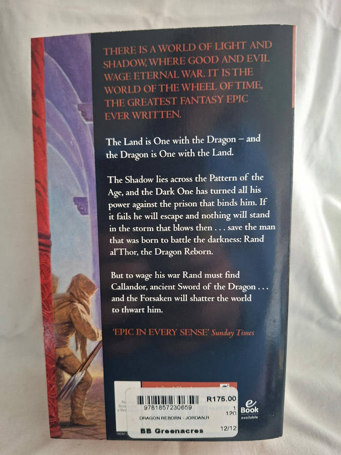 Robert Jordan The Wheel of Time The Dragon Reborn