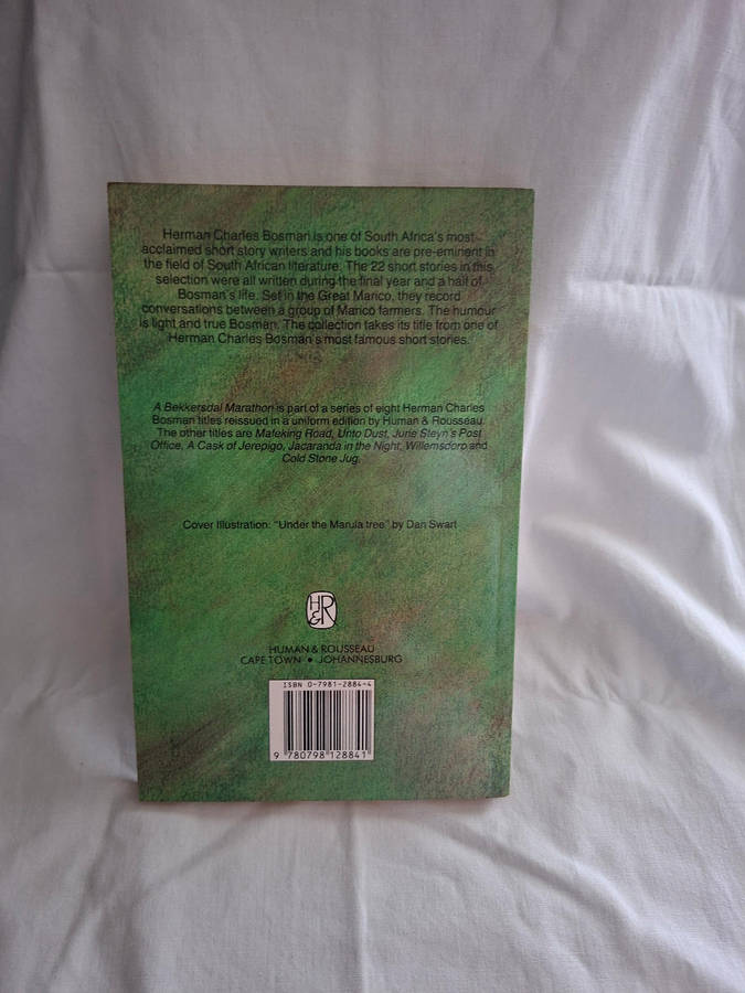 Herman Charles Bosman A Bekkersdal Marathon