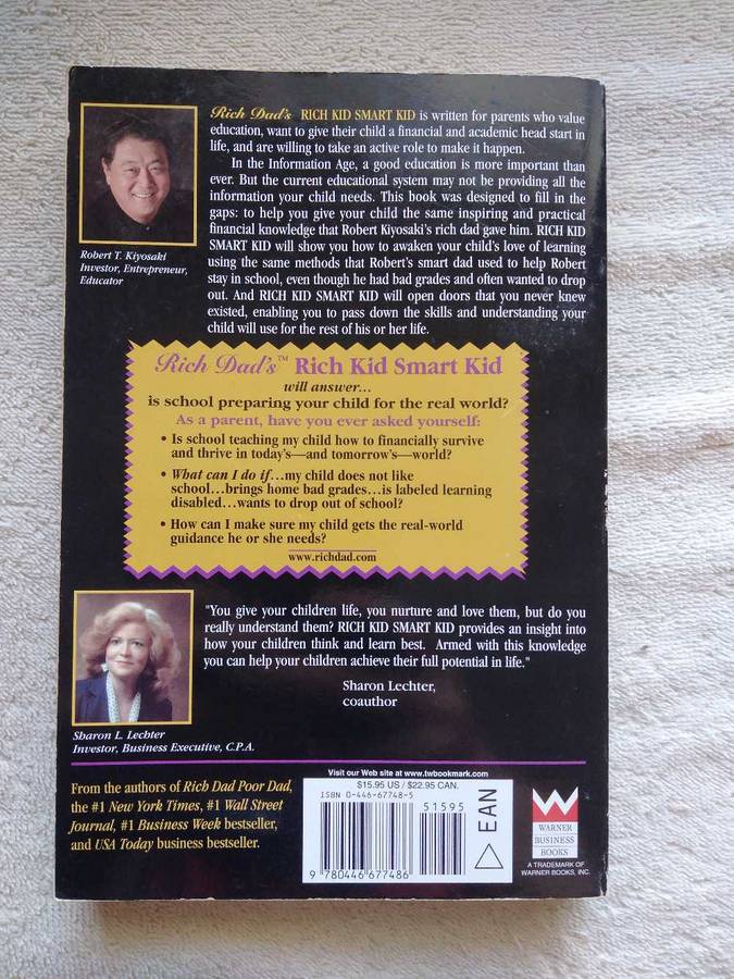 Robert T. Kiyosaki Rich Kid Smart Kid