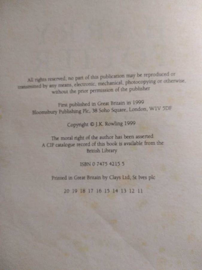 Harry Potter and the Prisoner of Azkaban J. K. Rowling