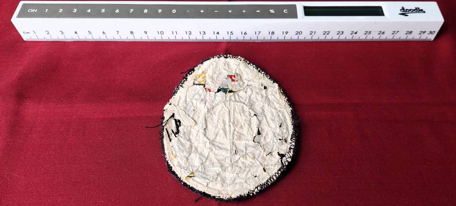 Royal Engineers Embroidered Gold & Silver Bullion Wire badge