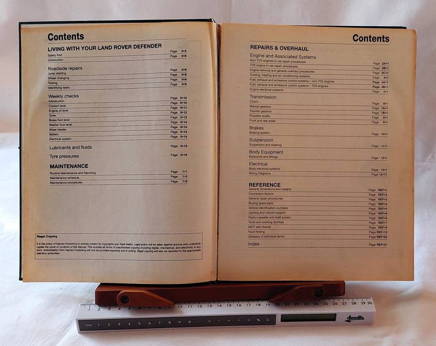 Land Rover 90,110 & Defender (1983 - 2007) - Workshop Manual - Haynes (3017)