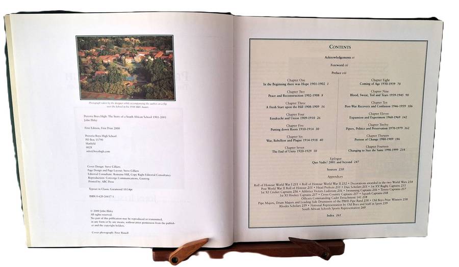 Pretoria Boys High - The Story of a South African School 1901 - 2001 - John Illsley