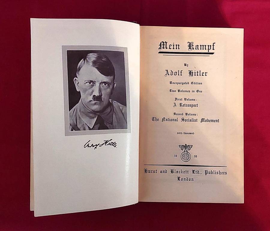 Mein Kampf - Adolf Hitler - (1939 English Translation)