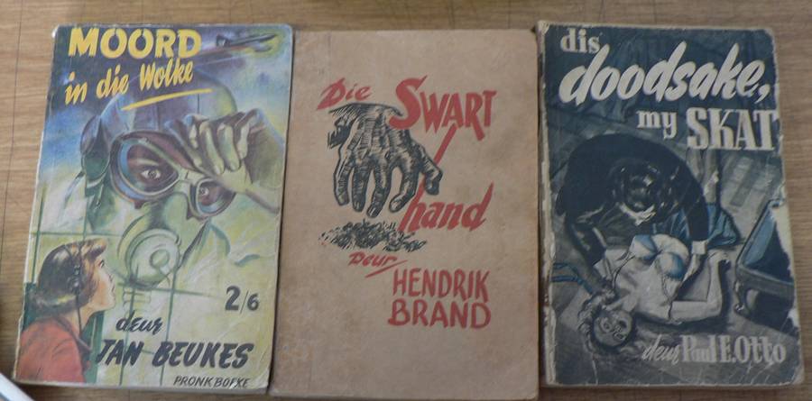 9 x versamelbare Afrikaanse slapbandboekies
