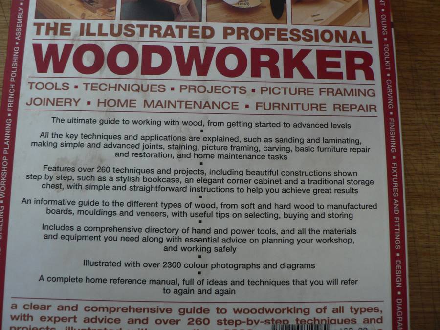 The illustrated professional woodworker by Stephen Corbett(ed)