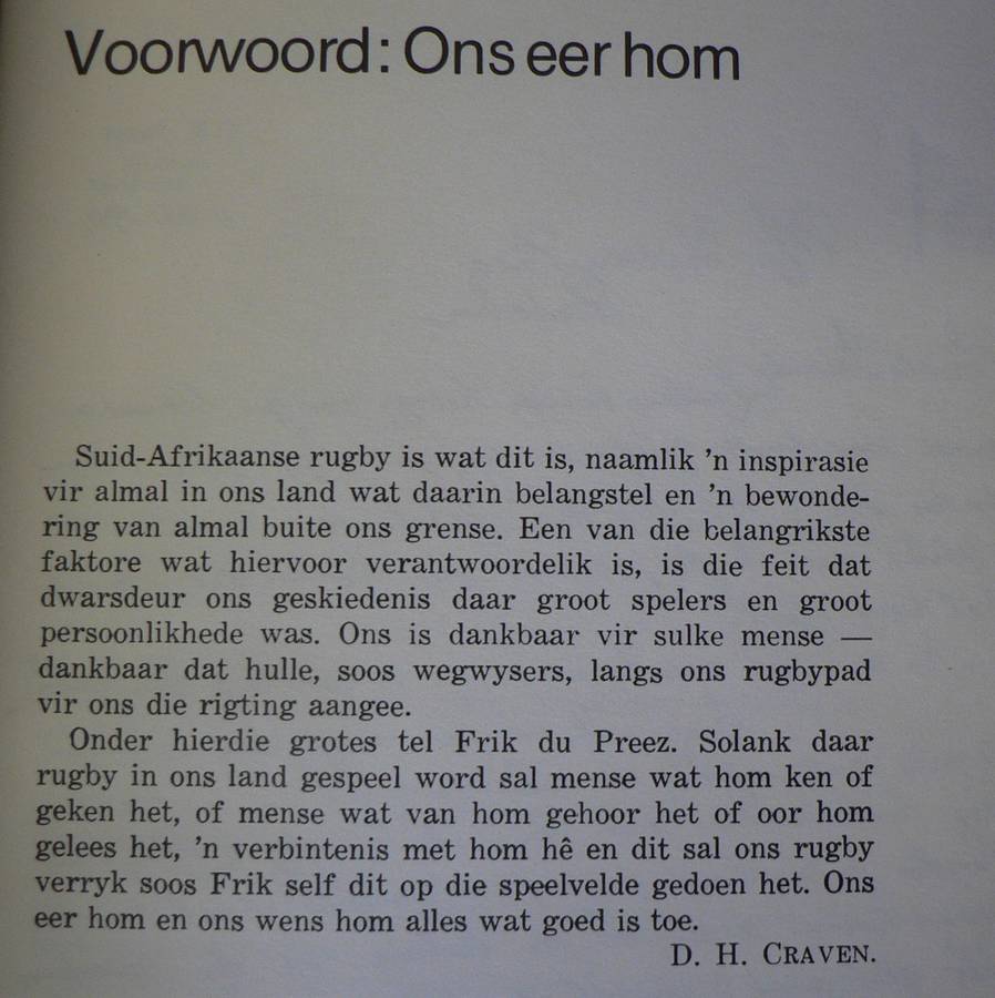 3 x ou SA rugbyboeke