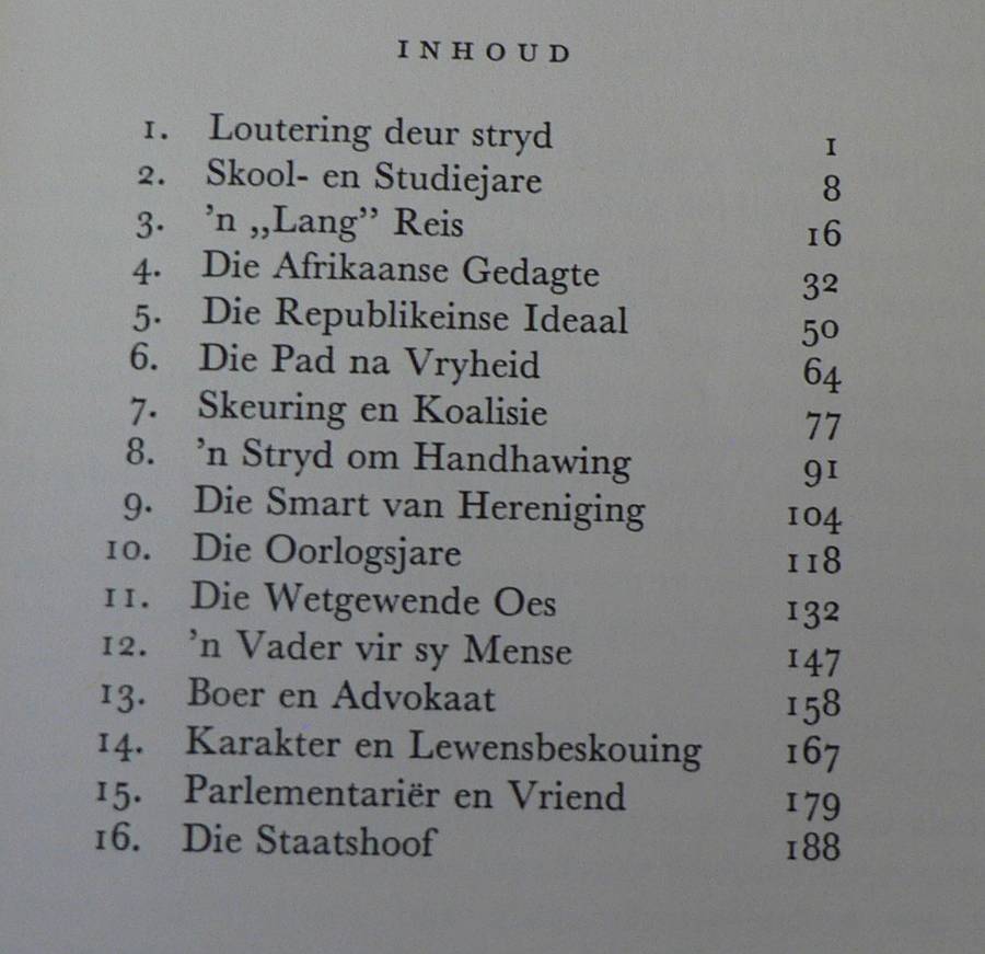 President C.R. Swart deur Jannie Kruger