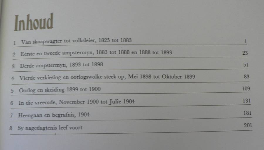 Fotobiografie van Paul Kruger 1825-1904 saamgestel deur Louis Changion