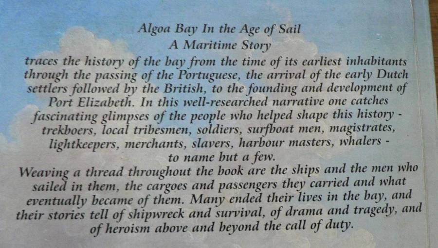 Algoa Bay in the age of sail 1488-1917 by Colin Uruqhart