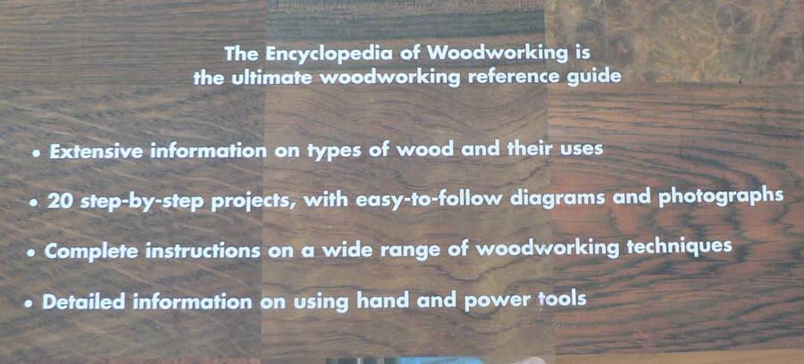 Encyclopedia of Woodworking by Alan and Gill Bridgewater