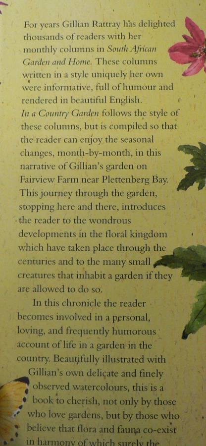 In a country garden by Gillian Rattray
