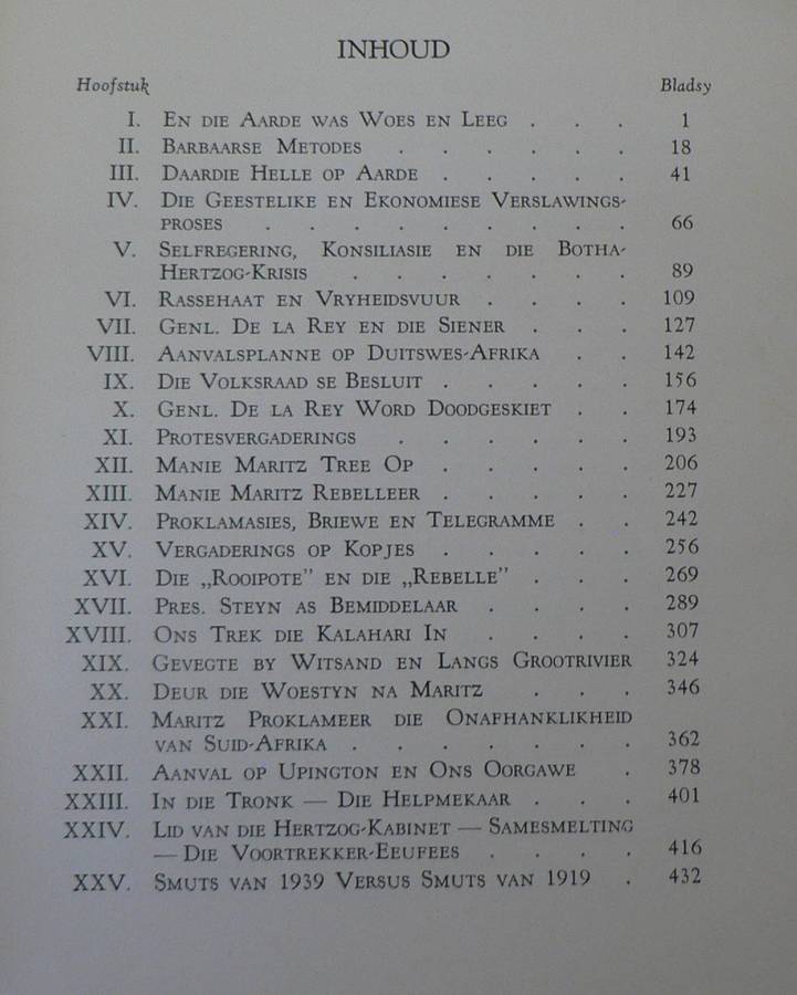 Ons Geskiedenis-serie: Die pad van die veroweraar deur Genl. JCG Kemp(1914 rebellie en later)