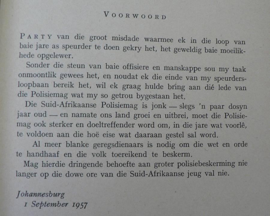 Boberg vertel deur kolonel Ulf Boberg (SA-ware misdaad, skaars boekie)